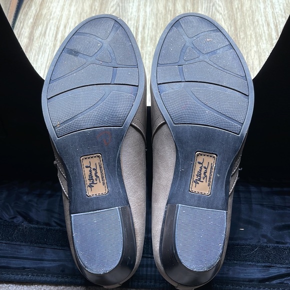 NATURAL SOUL Side Zip Faux Leather Booties - 9 (Beige) - Picture 8 of 9